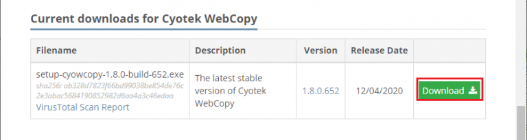 webcopy download